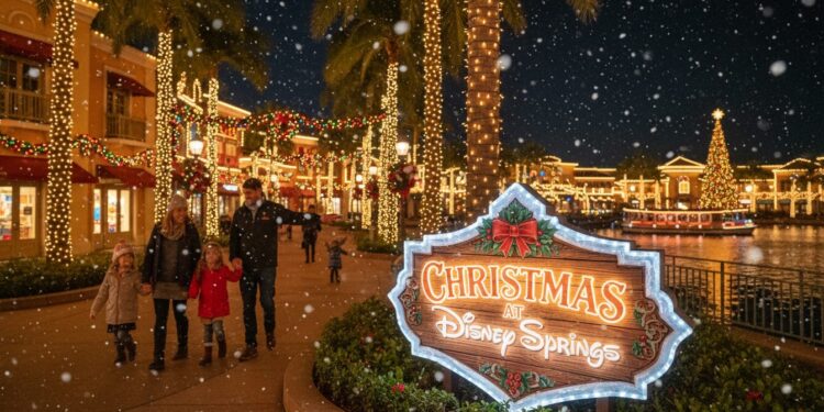 Natal no Disney Springs