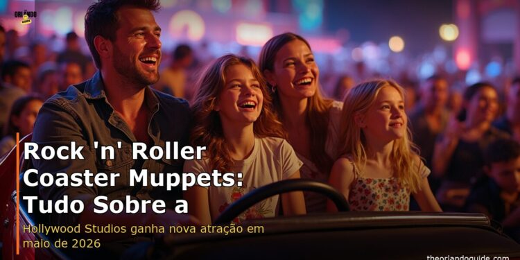 Rock 'n' Roller Coaster Muppets montanha-russa Hollywood Studios 2026